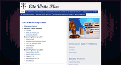Desktop Screenshot of citewriteplus.com