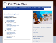 Tablet Screenshot of citewriteplus.com